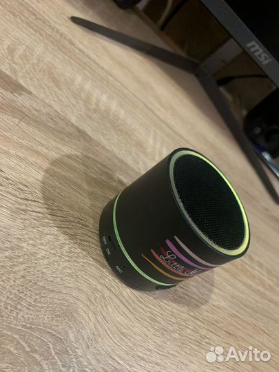 Блютуз колонка с подсветкой