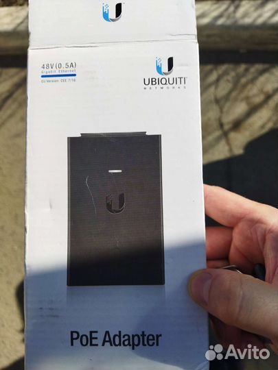 Poe инжектор Ubiqiti