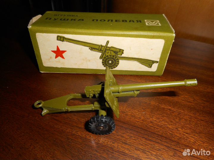 Военная техника СССР. Пушка. Т.П.З. Солдатики СССР