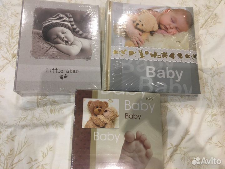 Фотоальбомы детские для новорожденного
