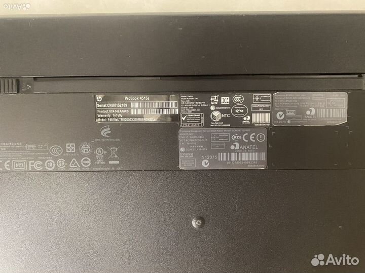 Ноутбук hp 4515