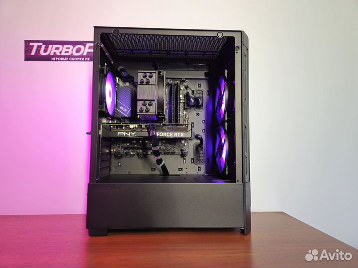 Игровой компьютер Intel i5 12400 и RTX 4060 TI