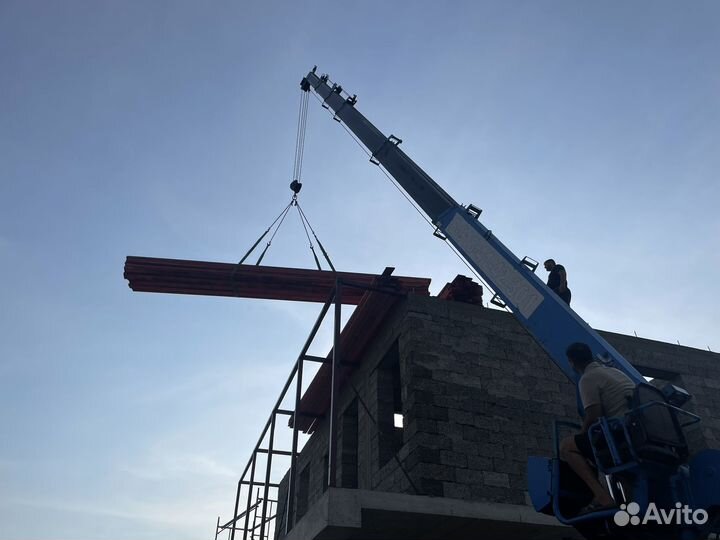 Аренда и услуги манипулятора, стрела 7 т, 22 м, борт 9 т, 7.5 м