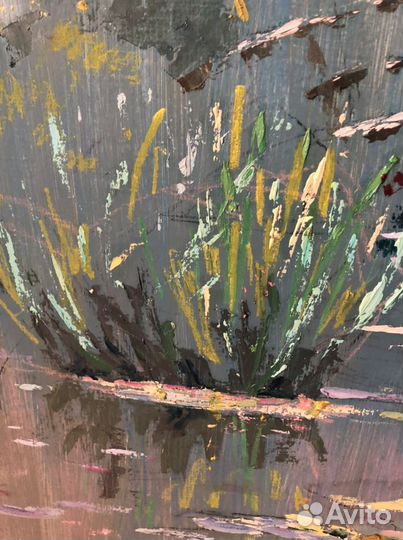 Картина маслом на холсте Н. Северина