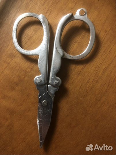 Маникюрные ножницы СССР складные брелок