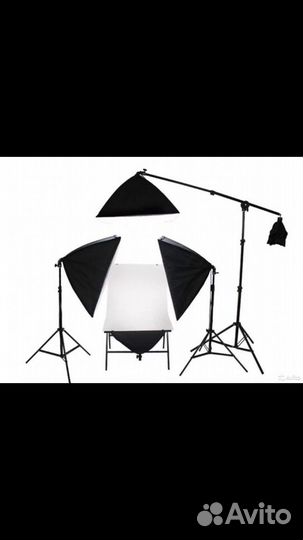 FST 006 kit 4 Софтбокс+столик (предметная съемка)