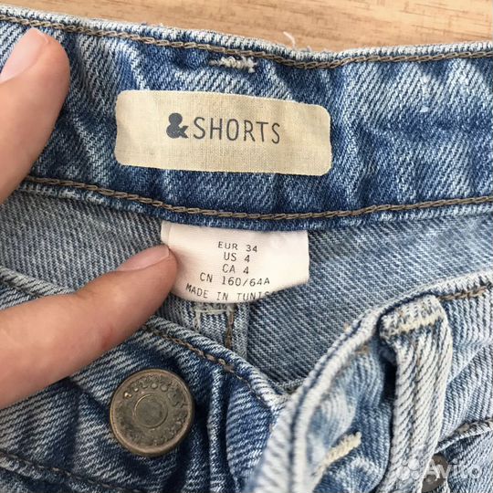 Шорты джинсовые 42 размер HM