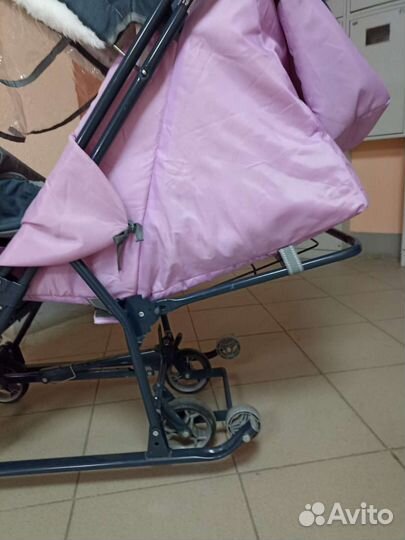 Санки коляска ника