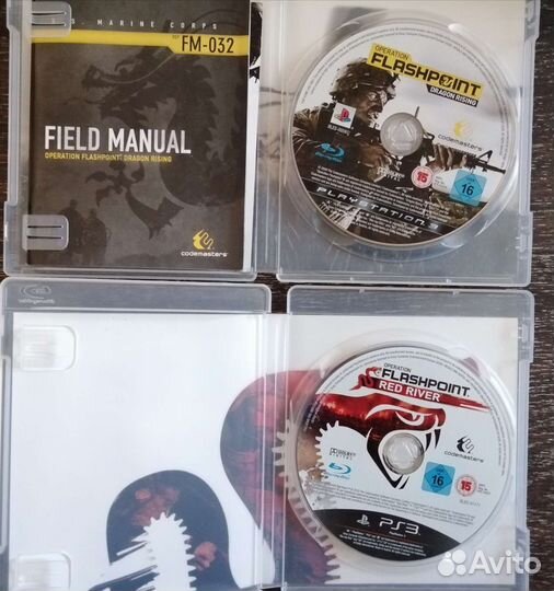 Operations Flashpoint 2 диска для PS3