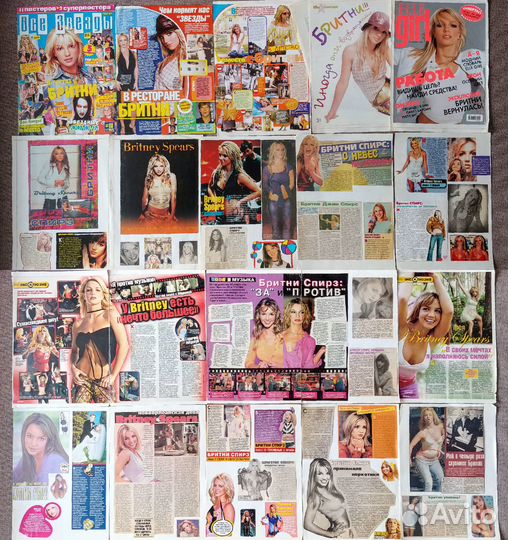 Бритни Спирс: журналы, постеры, коллекция статей