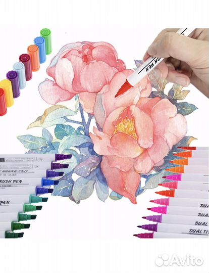 Креативные скетч маркеры touch marker 24