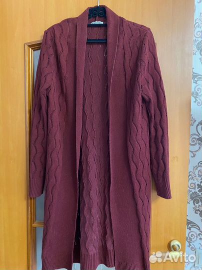 Кардиган женский длинный