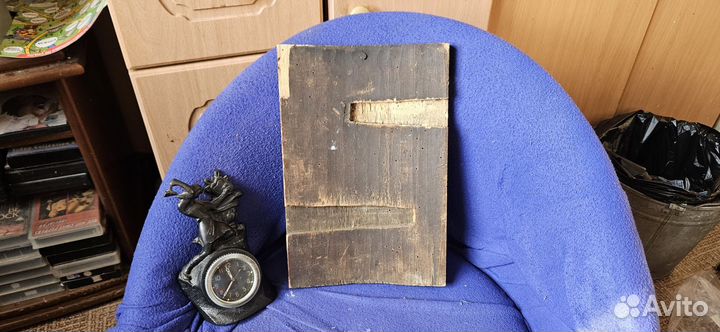 Икона воскресение христово на дереве старинная