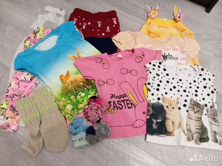 Вещи для девочки пакетом