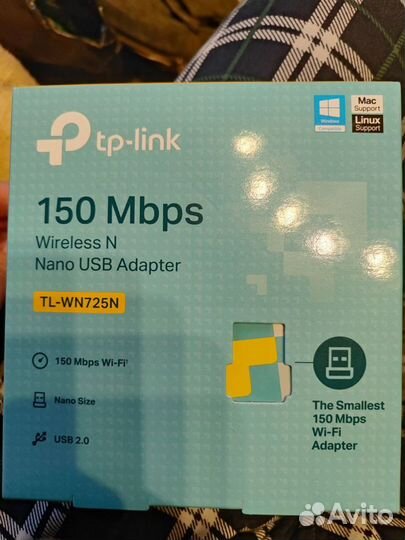 Tp-link wifi адаптер usb TL-WN725N