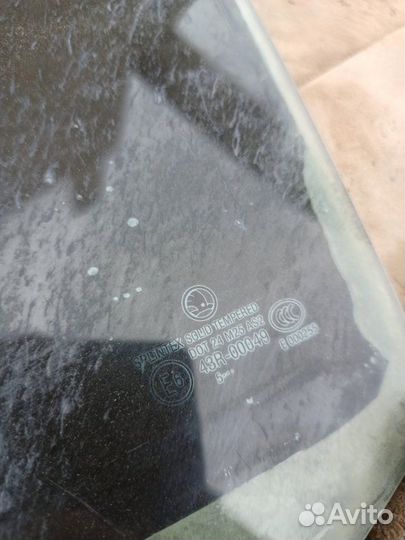 Стекло заднее левое Skoda Octavia A4 2000-2011