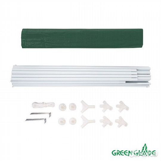 Тент садовый Green Glade 1004 2х3х2,5м полиэтилен