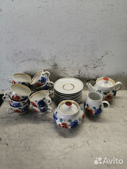 Чайный фарфоровый сервиз барановский