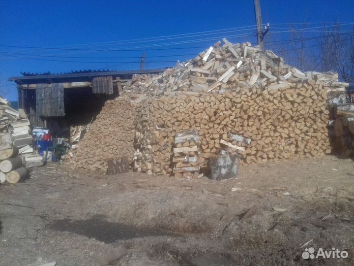 Дрова колотые и тюлькам