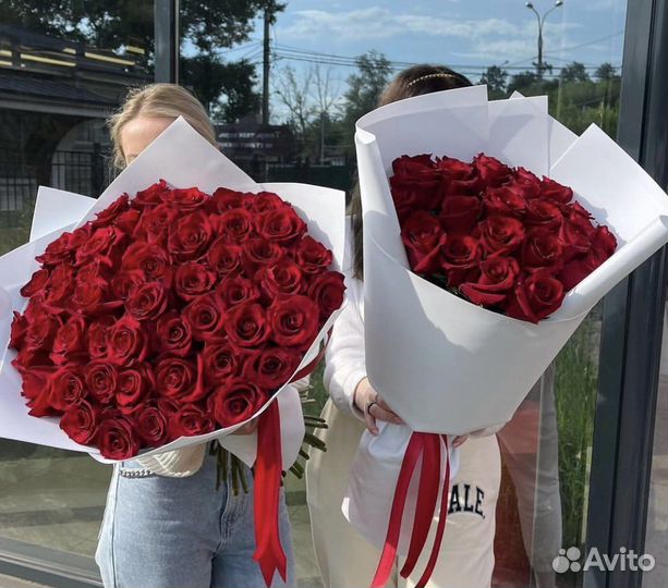 101 Роза Пионы 25 51 101 Роза