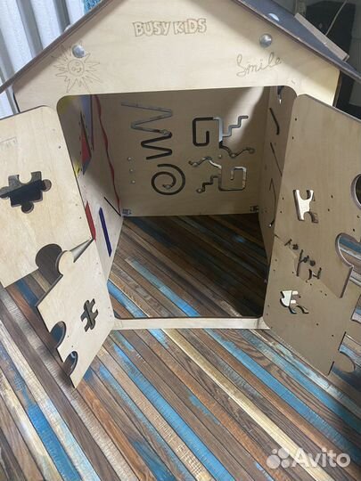 Бизиборд домик большой