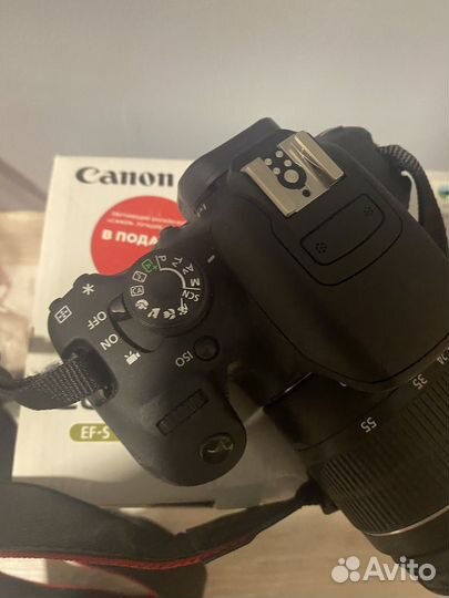 Зеркальный фотоаппарат canon
