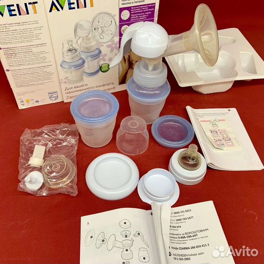 Молокоотсос avent ручной