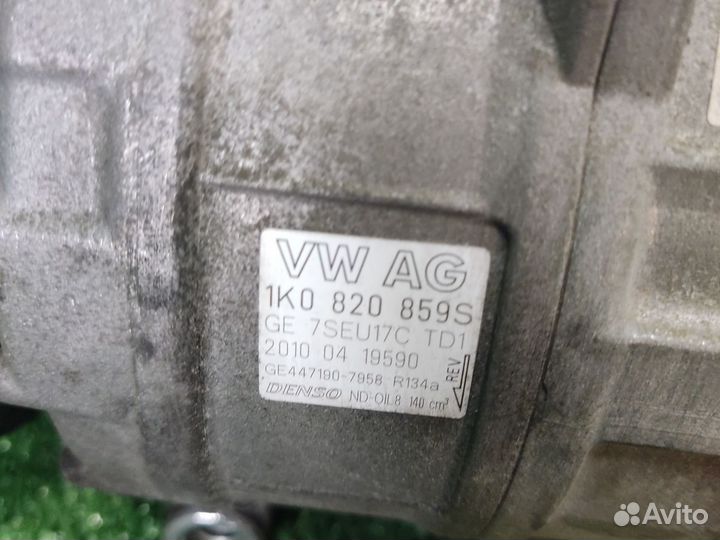 Компрессор кондиционера VW Passat B6