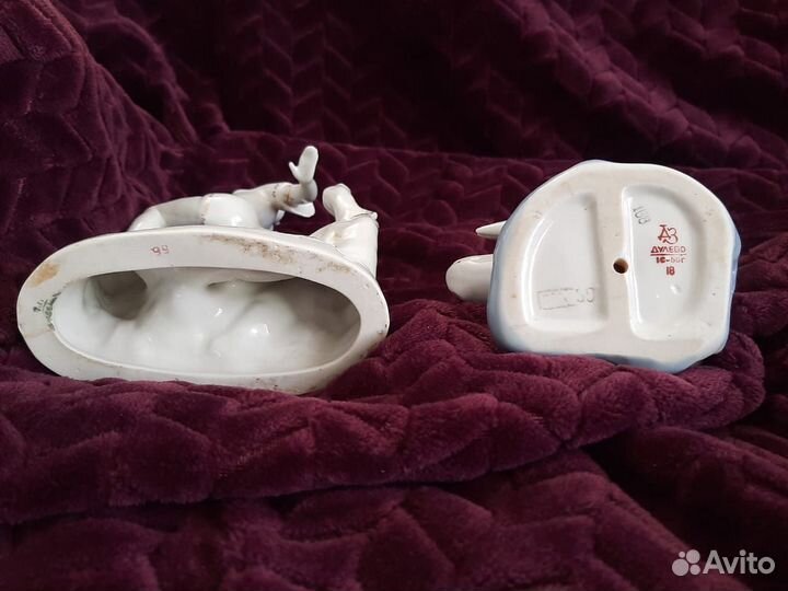 Статуэтки фарфоровые 50-х г.г. СССР