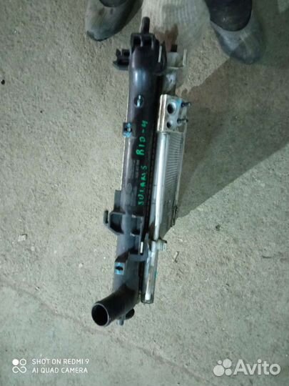 Радиатор охлаждения и кондиционера Kia Rio 4 и Hyu