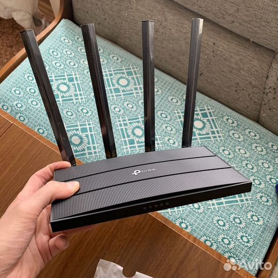 TP-Link Archer C6, Wi-Fi роутер черный