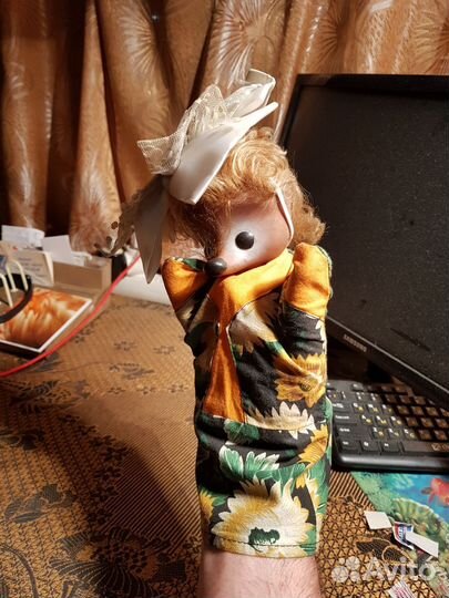 Кукла-перчатка (наручная) СССР