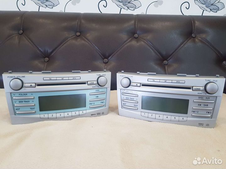 Автомагнитола на toyota camry 40