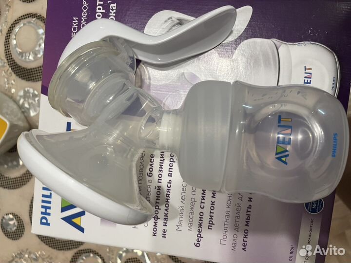 Молокоотсос ручной avent