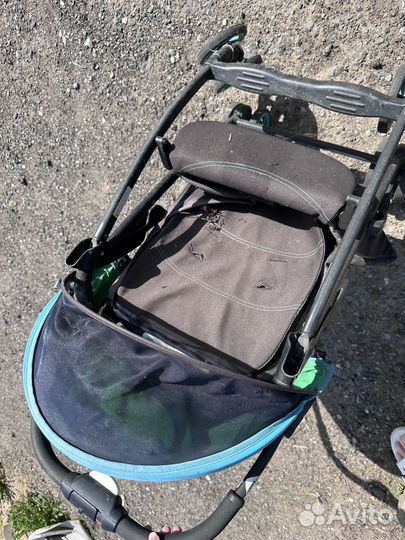Коляска и пеленальный столик