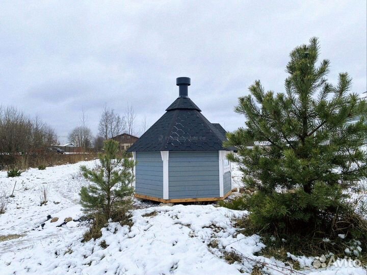 Беседка Гриль домик 7 м