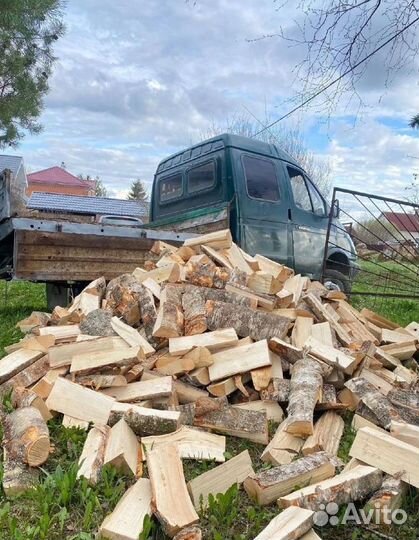 Дрова колотые березовые, дрова колотые ольховые