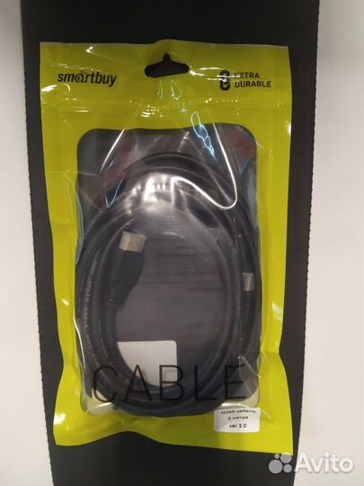 Кабель hdmi-hdmi 3м SmartBuy v2.0