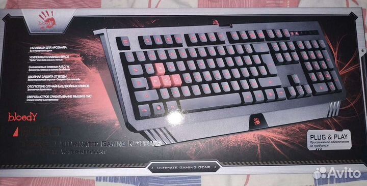 Игровая клавиатура Bloody b120