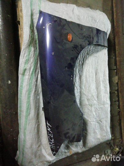 Крыло переднее левое Hyundai Accent