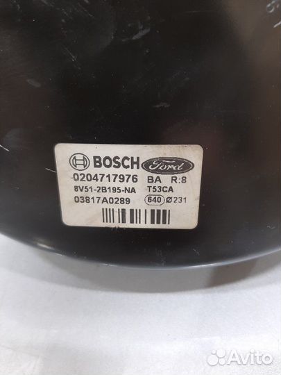 Вакуумный усилитель Ford Fiesta