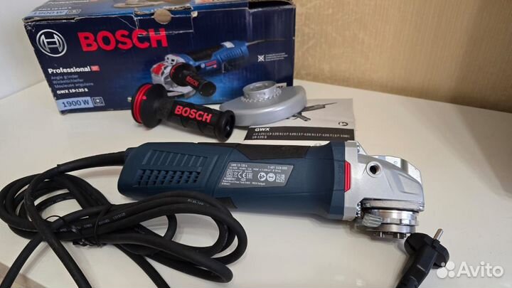 Новая Bosch GWX 19-125 S болгарка с системой X-loc