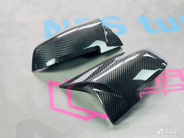 Накладки на зеркала BMW F30 F32 M look карбон