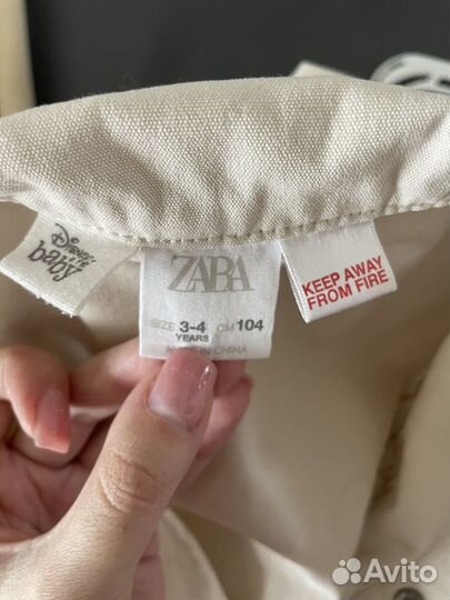 Ветровка джинсовая Zara original 104