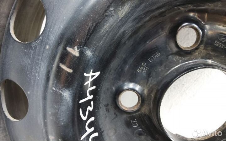 Диск колеса штампованный Hyundai i30 2 R15