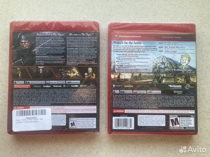 Fallout 3 goty + New Vegas со всеми DLC (новые)