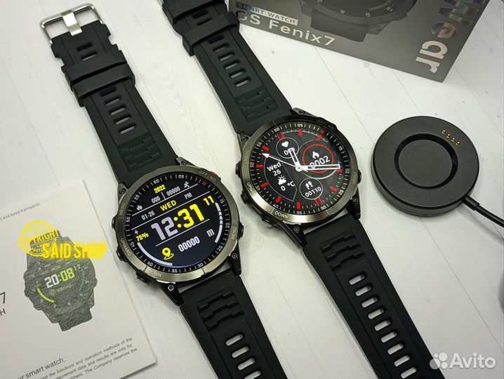 Часы мужские garmin gs fenix 7