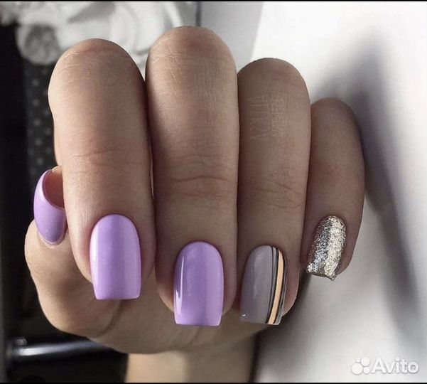 Маникюр гель лак