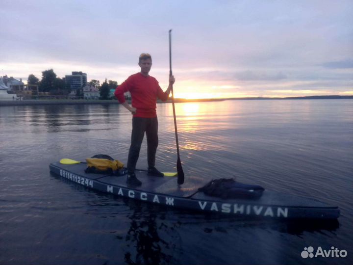 Прогулка на сап борде