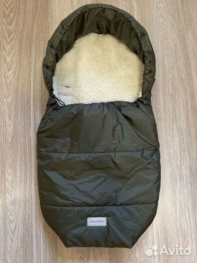 Конверт в коляску зимний меховой на выписку